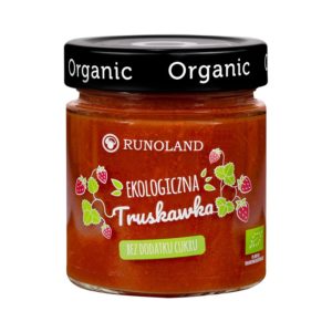 Organic Strawberry jam with apple juice